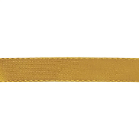Amber Single Faced Satin Ribbon - 0.625"