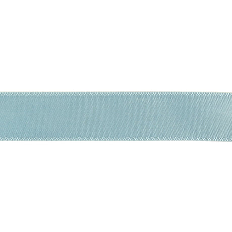 Pale Blue Single Faced Satin Ribbon - 0.625"