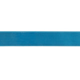 Peacock Blue Single Faced Satin Ribbon - 0.625"