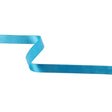 Peacock Blue Single Faced Satin Ribbon - 0.625"