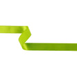 Lime Single Faced Satin Ribbon - 0.875"