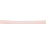 Baby Pink and White Striped Grosgrain Ribbon - 0.25"