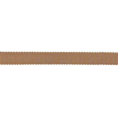Khaki Petersham Grosgrain Ribbon - 0.375"