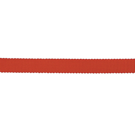 Red Petersham Grosgrain Ribbon - 0.375"