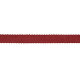 Wine Petersham Grosgrain Ribbon - 0.375"