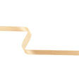 Pale Peach Woven Ribbon with Embossed Borders - 0.5"