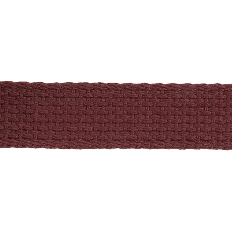 Cordovan Heavyweight Cotton Webbing - 1"