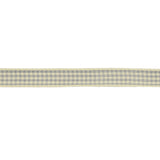 Cool Gray and Cannoli Cream Houndstooth Check Woven Ribbon - 0.375"