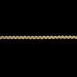Natural Wavy Wool Gimp Braided Trim - 0.25"
