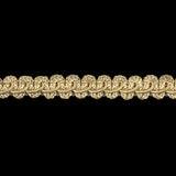 Off White Cotton Blend Braided Trim - 0.375"