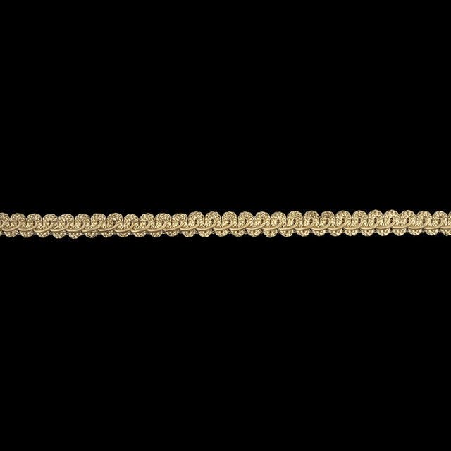 Off White Cotton Blend Braided Trim - 0.375"