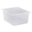 Cambro Translucent Food Pan, Half Size (10" x 13") x 6" Deep