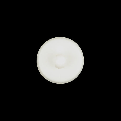 Italian White and Silver Tint Textured Shank Back Button - 24L/15mm