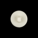 Italian White Radial Cone Shaped Shank Back Button - 30L/19mm