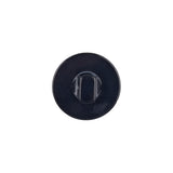 Italian Midnight Navy Cone Shaped Shank Back Button - 24L/15mm