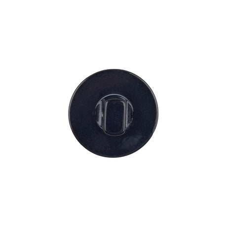 Italian Midnight Navy Cone Shaped Shank Back Button - 24L/15mm