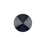 Italian Midnight Navy Cone Shaped Shank Back Button - 24L/15mm