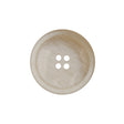 Turtledove and Kelp Striated 4-Hole Plastic Jacket Button - 36L/23mm