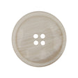 Turtledove and Kelp Striated 4-Hole Plastic Jacket Button - 44L/28mm