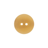 Italian Translucent Harvest Gold 2-Hole Plastic Jacket Button - 28L/18mm