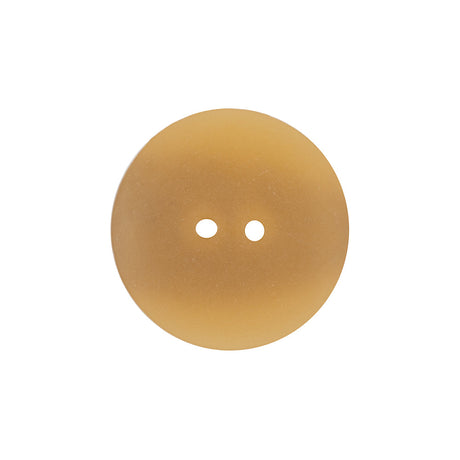 Italian Translucent Harvest Gold 2-Hole Plastic Jacket Button - 36L/23mm