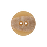 Italian Translucent Harvest Gold 2-Hole Plastic Jacket Button - 36L/23mm