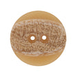 Italian Translucent Harvest Gold 2-Hole Plastic Jacket Button - 44L/28mm