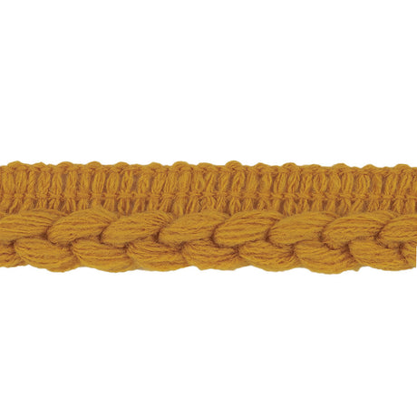 Golden Yellow Braid Trim with Lip - 0.75"