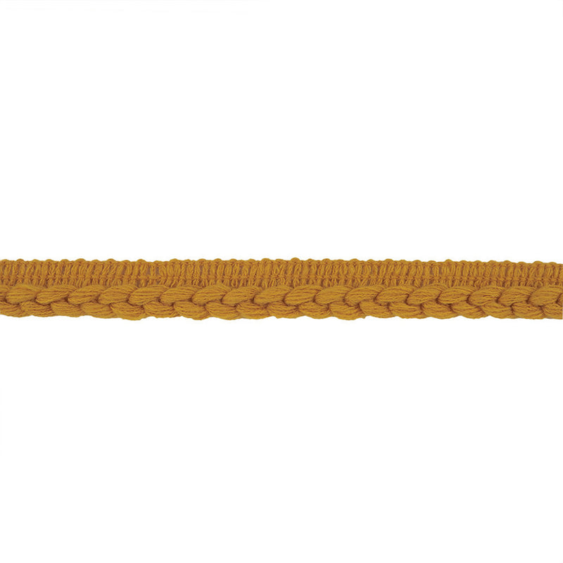 Golden Yellow Braid Trim with Lip - 0.75"