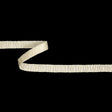 White Diamonds Ruched Ribbon Trim - 0.5625"