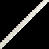 Ice Pink and White Twisted Cord with Lip - 0.375"