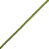 Willow Green Braided Cord with Lip - 0.375"