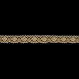 Yellow and Afterglow Iridescent Bobbin Lace Trim - 0.875"