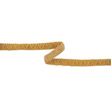 Tan Zig Zags Braided Faux Suede Trim - 0.625"