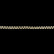 Icicle and Metallic Silver Waves Gimp Braided Trim - 0.25"