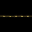 Pale Yellow Fine Rail Lace Trim - 0.2"
