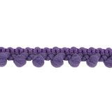Purple Puffy Bobbles Trim - 0.375"