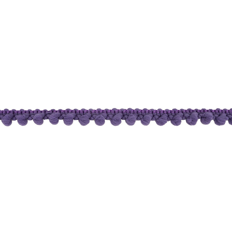 Purple Puffy Bobbles Trim - 0.375"