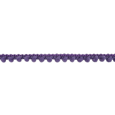 Purple Puffy Bobbles Trim - 0.375"