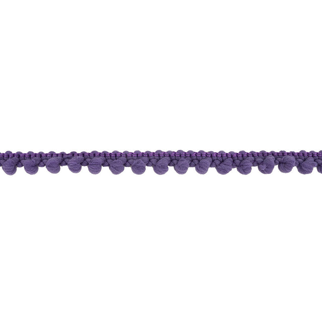 Purple Puffy Bobbles Trim - 0.375"