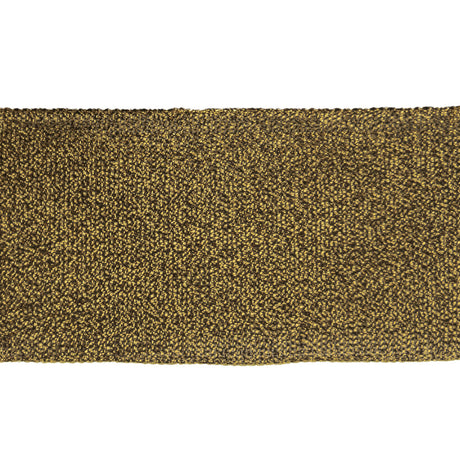 Metallic Gold and Black Crisp Woven Ribbon - 1.375"