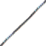 Matte Iridescent Translucent Flat Sequins Trim - 6mm