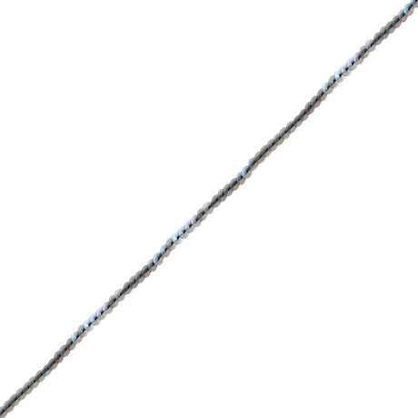 Matte Iridescent Translucent Flat Sequins Trim - 6mm