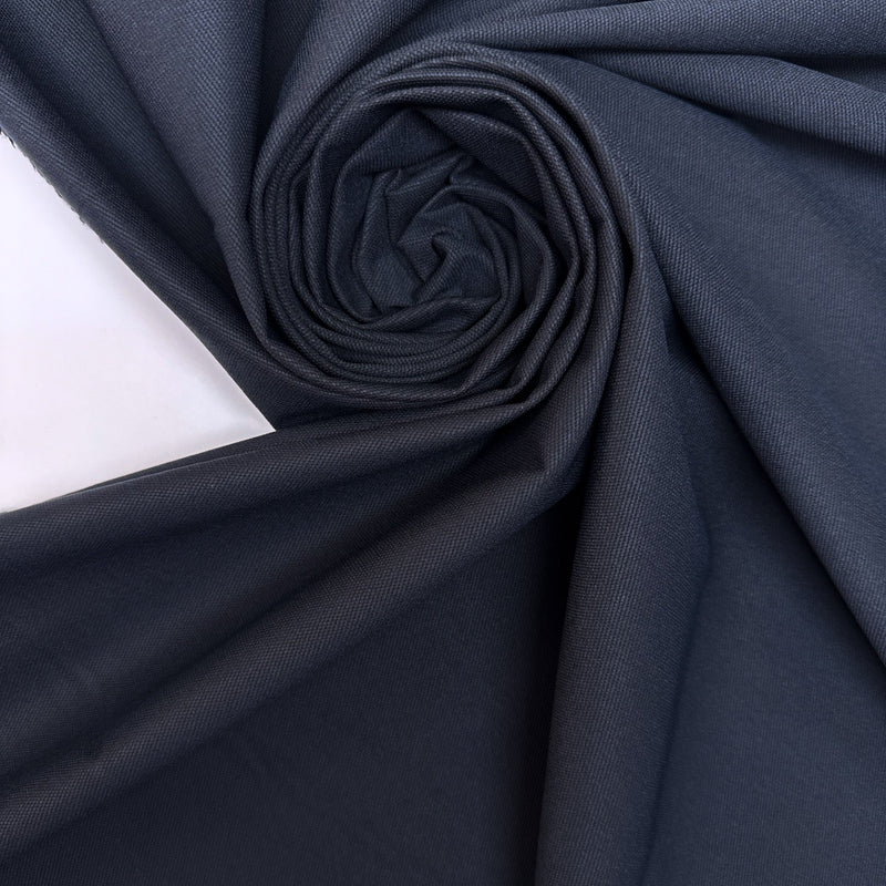 Blue Polyamide Elastane Combined Weave