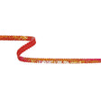 Metallic Iridescent Red Two Row Baby Sequins Trim - 0.375"