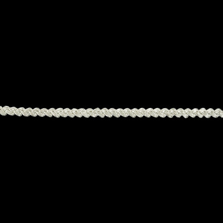 Phantom Green Cotton Blend Braided Trim - 0.1875"