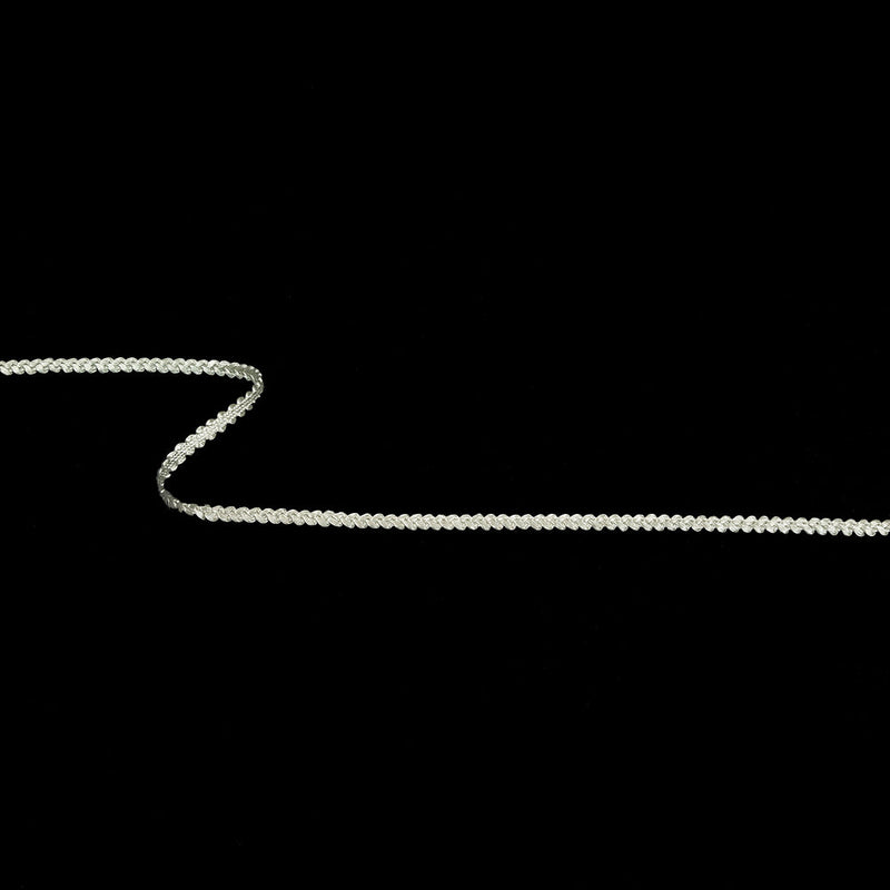 Phantom Green Cotton Blend Braided Trim - 0.1875"