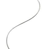 Metallic Silver Elastic Cord - 2mm