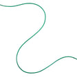 Metallic Green Elastic Cord - 2mm