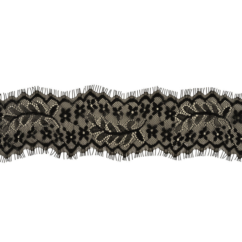 Caviar Daisy Chains Eyelash Lace Trim - 2.875"